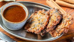 Vegetable Pakora at Curry Leaf in Onehunga