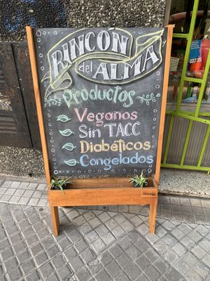 Vegan at Rincon Del Alma almacen Natural in Rosario