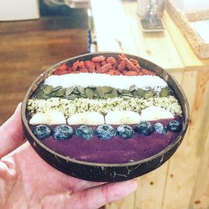 Smoothie bowl at Coco Mango in Mons