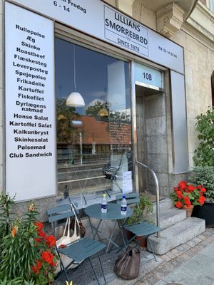 . at Lillians Smørrebrød in Copenhagen
