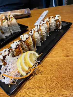 Rolls at Tane Vegan Izakaya in Honolulu