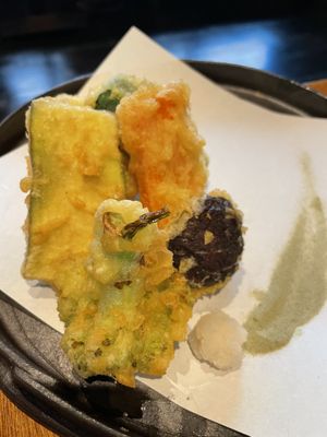 Tempura at Tane Vegan Izakaya in Honolulu