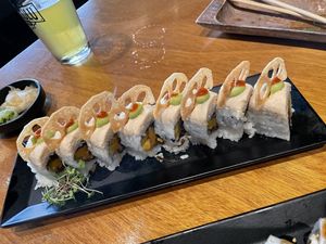 Roll at Tane Vegan Izakaya in Honolulu