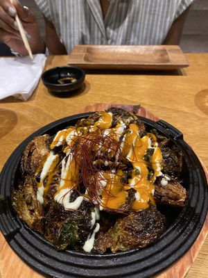 Brussels at Tane Vegan Izakaya in Honolulu