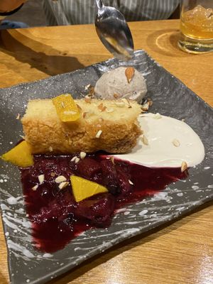 Dessert at Tane Vegan Izakaya in Honolulu