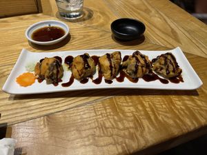 Shizen Shiitake at Tane Vegan Izakaya in Honolulu