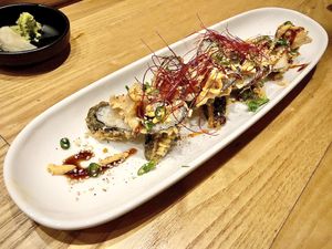 Vegan sushi  at Tane Vegan Izakaya in Honolulu