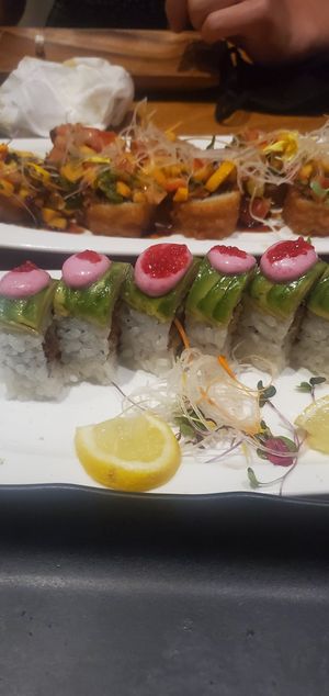 Specialty rolls at Tane Vegan Izakaya in Honolulu