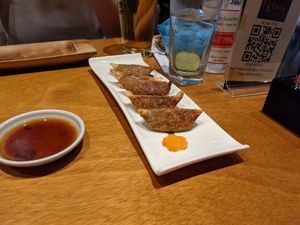 Goyza at Tane Vegan Izakaya in Honolulu