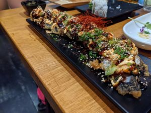 The Wedge special roll at Tane Vegan Izakaya in Honolulu