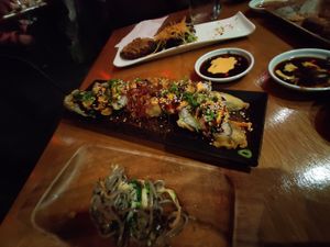 A selection at Tane Vegan Izakaya in Honolulu