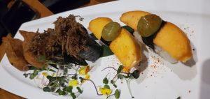 Nigiri rolls at Tane Vegan Izakaya in Honolulu