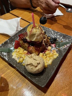 Dessert at Tane Vegan Izakaya in Honolulu