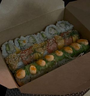 california, kailua, sunset takeout  at Tane Vegan Izakaya in Honolulu