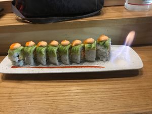 Sunset  at Tane Vegan Izakaya in Honolulu