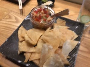 Ceviche  at Tane Vegan Izakaya in Honolulu