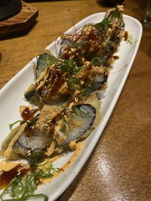 Tofu roll  at Tane Vegan Izakaya in Honolulu