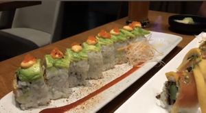 The flaming one  at Tane Vegan Izakaya in Honolulu