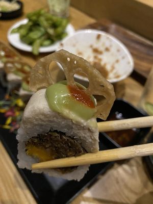   at Tane Vegan Izakaya in Honolulu