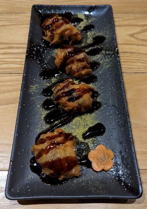 Shizen Shiitake at Tane Vegan Izakaya in Honolulu
