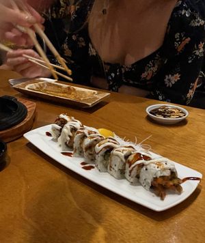 incoming chopsticks!  at Tane Vegan Izakaya in Honolulu