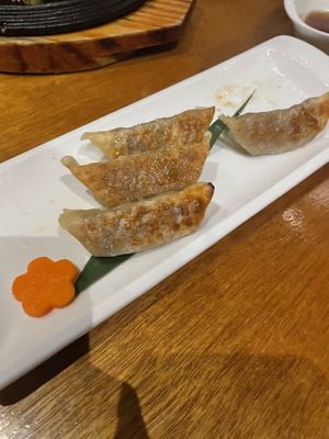 Potstickers  at Tane Vegan Izakaya in Honolulu