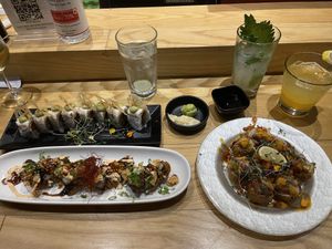   at Tane Vegan Izakaya in Honolulu