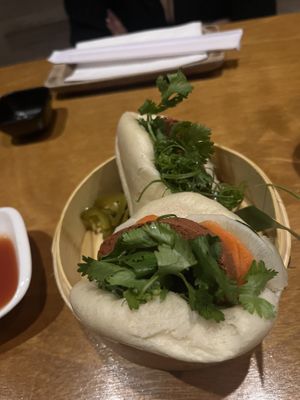 bao bun   at Tane Vegan Izakaya in Honolulu