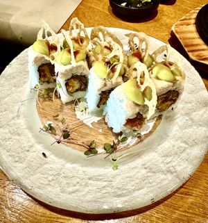 Yummy rolls   at Tane Vegan Izakaya in Honolulu