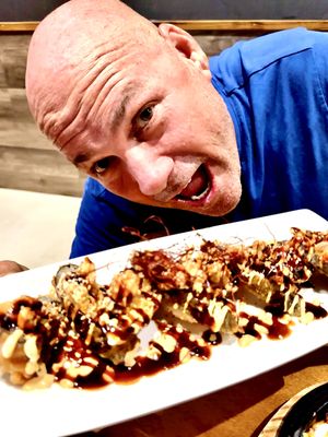 Spicy tofu sushi  at Tane Vegan Izakaya in Honolulu