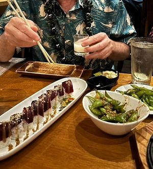   at Tane Vegan Izakaya in Honolulu