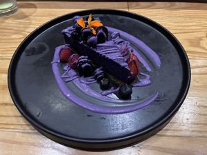 Ebu Cheesecake. Unbelievable.  at Tane Vegan Izakaya in Honolulu