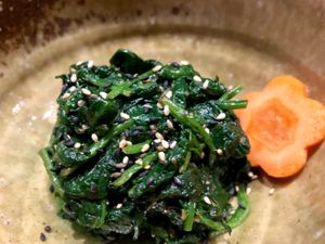 Goma Ae at Tane Vegan Izakaya in Honolulu