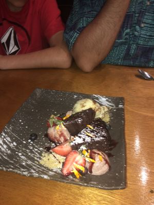 dessert option of the night  at Tane Vegan Izakaya in Honolulu