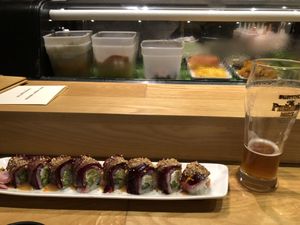 One of many specialty rolls at Tane Vegan Izakaya in Honolulu