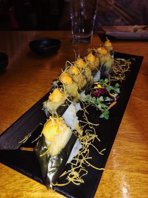 My favourite roll out of the ones we ordered!! at Tane Vegan Izakaya in Honolulu