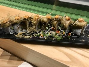 Baker roll at Tane Vegan Izakaya in Honolulu