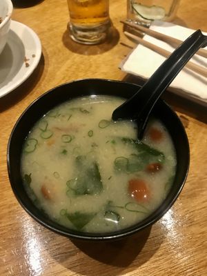 Mushroom miso at Tane Vegan Izakaya in Honolulu