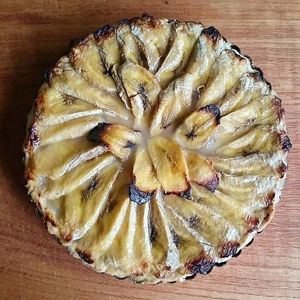 banana tart at Hinemospan  in Hirakata