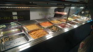 all the foods at Veg Out Time in South Yarra