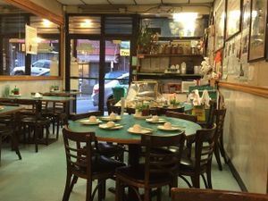 Interior at Lucky Creation Vegetarian in San Francisco