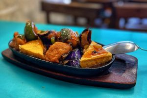 Small but mighty   at Lucky Creation Vegetarian in San Francisco