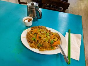 Meal at Lucky Creation Vegetarian at Lucky Creation Vegetarian in San Francisco