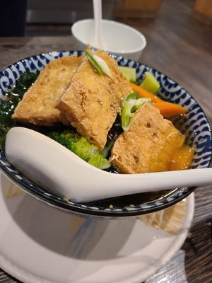 Vegan ramen at Hana Japanese Cuisine in Merrimack