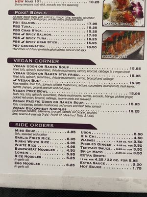   at Hana Japanese Cuisine in Merrimack