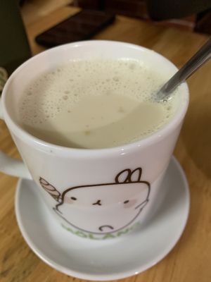 Golden milk at Ginger Home in Sapa