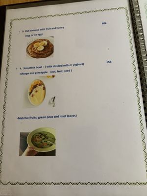 Menu page 2 at Ginger Home in Sapa