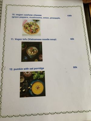 Menu page 5 at Ginger Home in Sapa