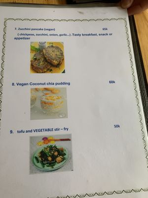 Menu page 7 at Ginger Home in Sapa