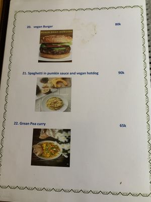 Menu page 8 at Ginger Home in Sapa